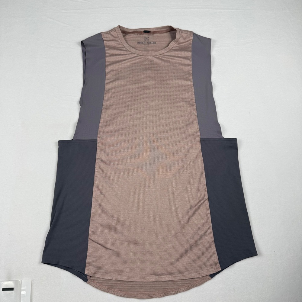 Lululemon x Robert Geller Muscle Tankโ XS Mauve Grey Minimalist Athleisure